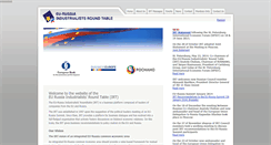 Desktop Screenshot of eu-russia-industrialists.org