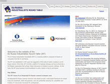 Tablet Screenshot of eu-russia-industrialists.org